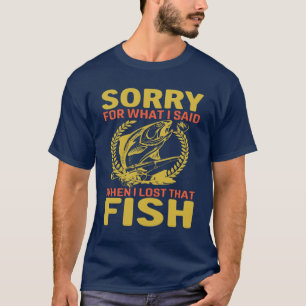 Camiseta Mentones de regalo para pescadores que pescan en f