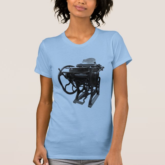 camiseta menuda de la prensa de copiar 1888 (Anverso)