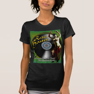 Camiseta menuda de las señoras de radio de Bastet