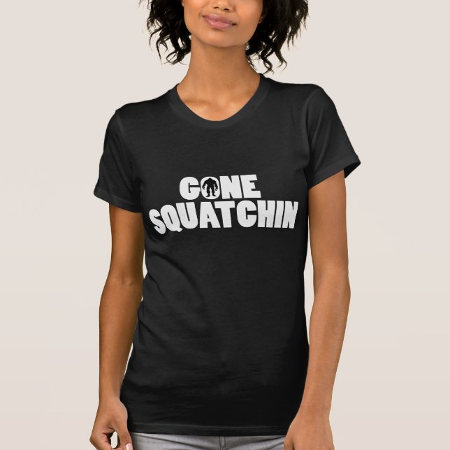 Camiseta menuda ida de las señoras de Squatchin (Anverso)