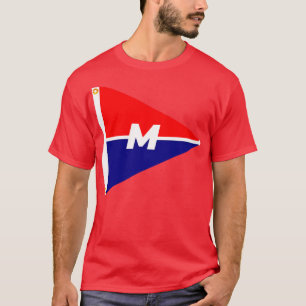Camiseta MenunketeYacht Club Burgee TShirt