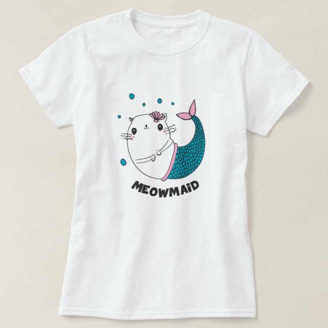 Camiseta Meomaid (Diseño del anverso)