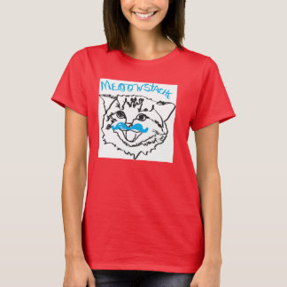 Camiseta Meoowstache