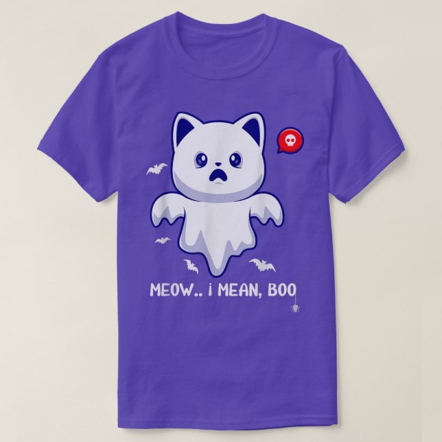 Camiseta Meow (Diseño del anverso)