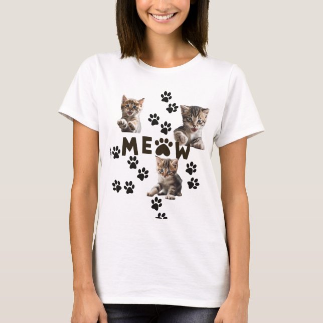 Camiseta "MEOW" (Anverso)