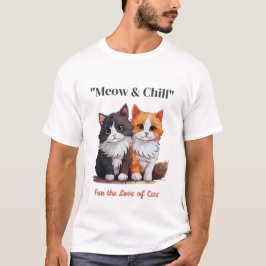 Camiseta Meow & Chill