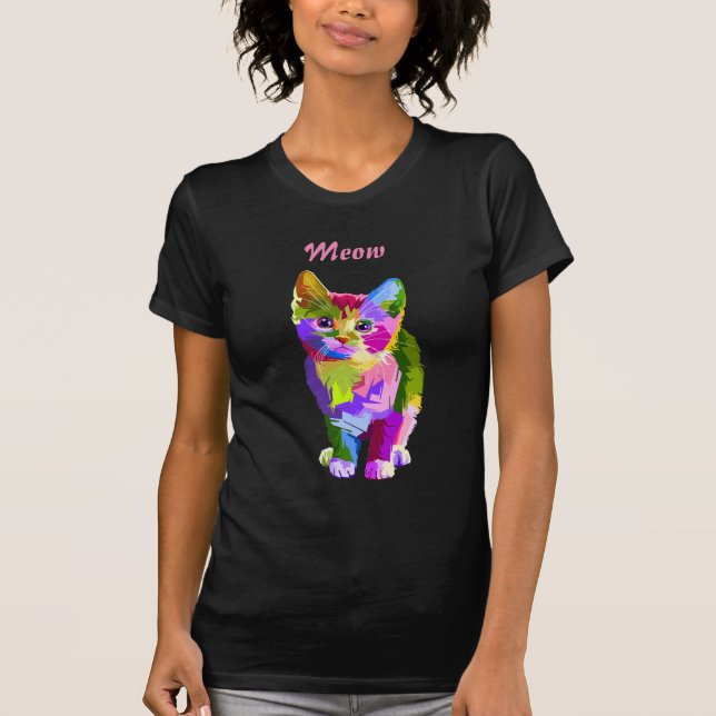 Camiseta Meow Kitten (Anverso)
