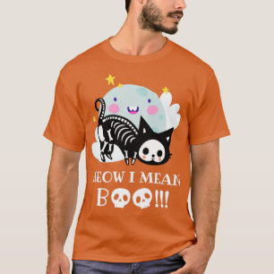 Camiseta Meow me refiero a un amante de los gatos de boo