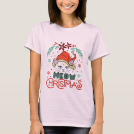 Camiseta Meow Navidades, Feliz Navidad