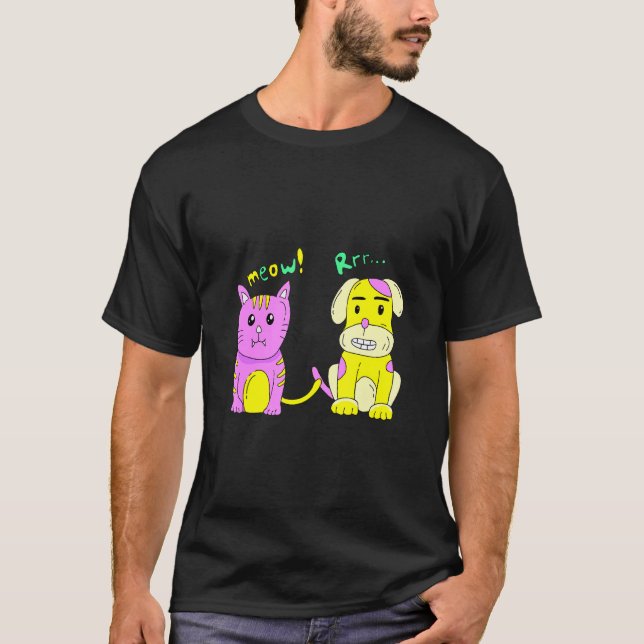 Camiseta Meow Rrr (Anverso)