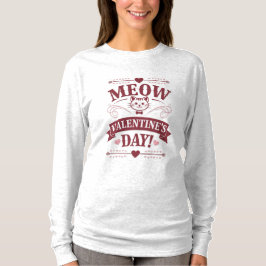 Camiseta Meow Valentine