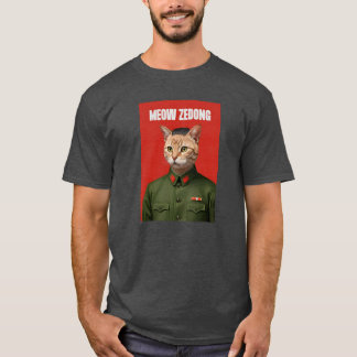 Camiseta Meow Zedong - Humor