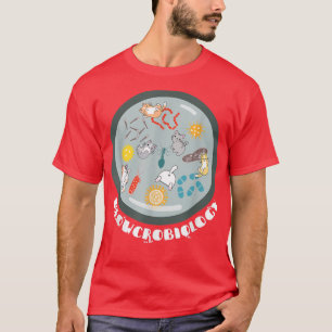 Camiseta Meowcrobiología - Microbiología Ciencia Cat Lover 