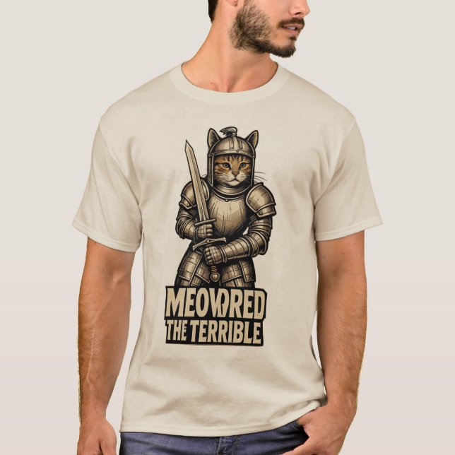 CAMISETA MEOWDRED EL TERRIBLE (Anverso)