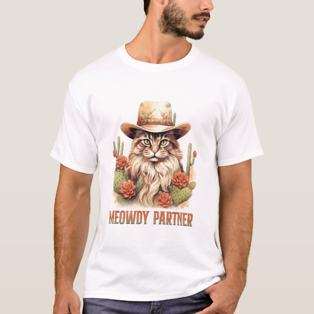 Camiseta Meowdy Partner (Anverso)