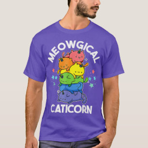 Camiseta Meowgical Caticorn Funny Unicorn & Cute Kittycorn