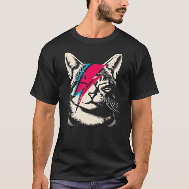 Camiseta Meowie Cat Rock Music Concert Band Men Kids Women  (Anverso)