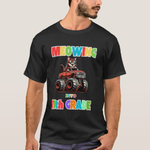 Camiseta Meowing to 11th Grado Funny Cat Back To School