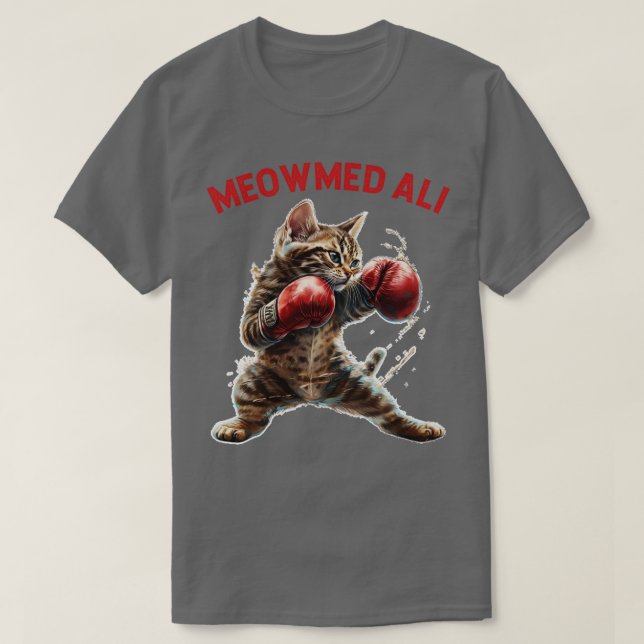 Camiseta Meowmed Ali (Diseño del anverso)