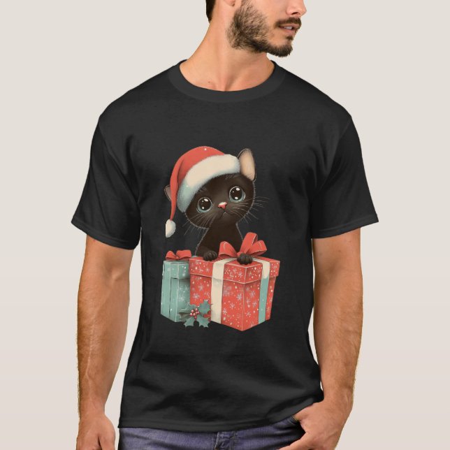 Camiseta Meowry Navidades (Anverso)