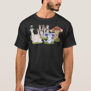Camiseta Meowshrooms