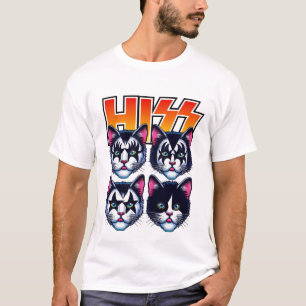 Camiseta Meowtallica Funny Cat