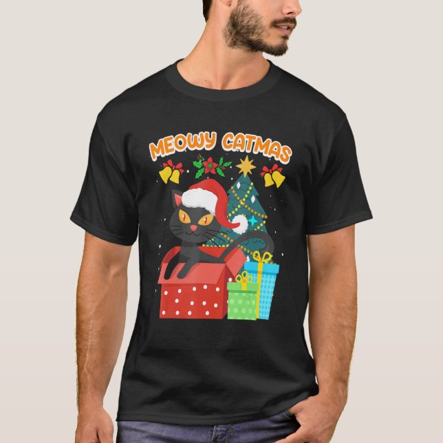 Camiseta Meowy Catmas 1 (Anverso)