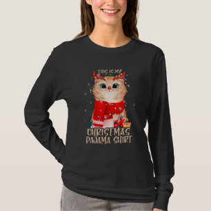 Camiseta Meowy Catmas Cat , Navidad Para El Propietario Del