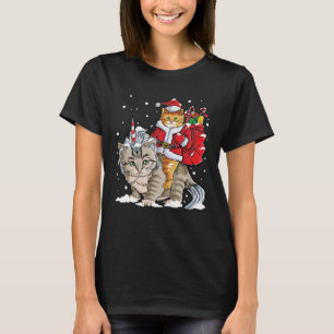 Camiseta Meowy Catmas de Navidades de Caticorn