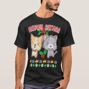 Camiseta Meowy Catmas dueño del gato gatito