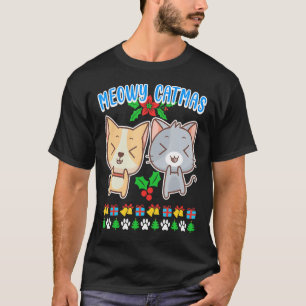 Camiseta Meowy Catmas dueño del gato gatito 1