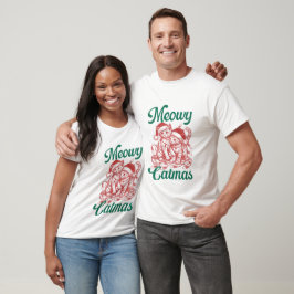 Camiseta Meowy Catmas - Navidades