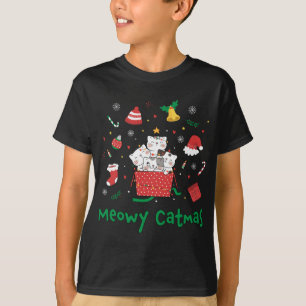 Camiseta Meowy Catmas Navidades deliciosos