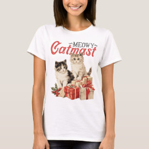 Camiseta Meowy Catmas T-Shirt