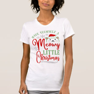 Camiseta Meowy Little Navidades T-Shirt
