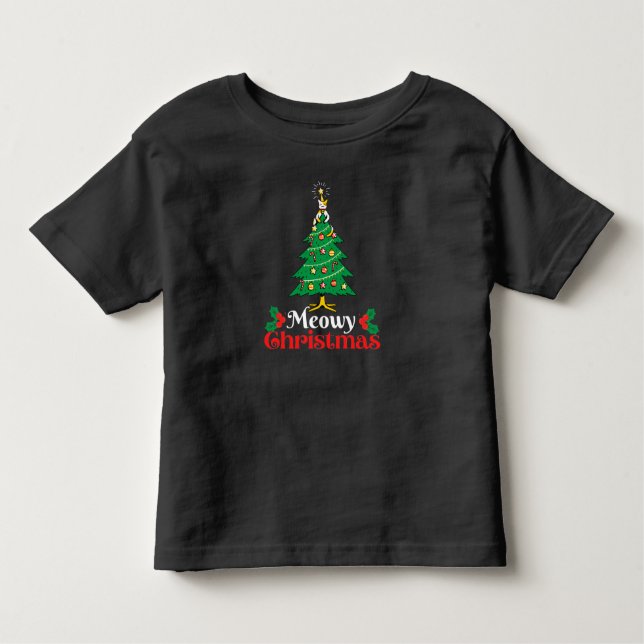 Camiseta Meowy Navidad (Anverso)