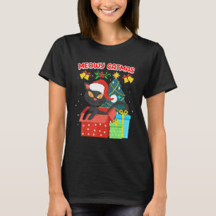 Camiseta Meowy Navidad Felina