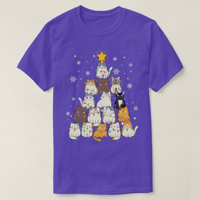 Camiseta Meowy Navidades Esencial TShirt 1 (Diseño del anverso)