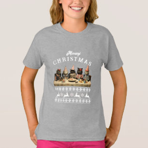Camiseta Meowy Navidades T-Shirt