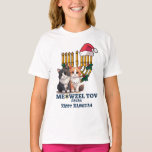 Camiseta Meowzel Tov Cute Happy Hanukkah<br><div class="desc">¿Buscando grandes regalos para Chrismukkah,  Navidades o Hanukkah? Mira este artículo y nuestra colección completa de artículos personalizados y divertidos para esa persona especial de tu círculo.</div>