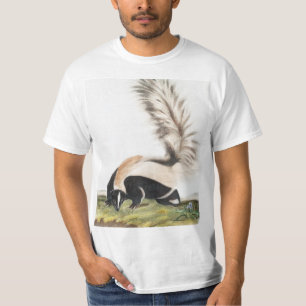 Camiseta Mephitis macroura por el zorrillo con la cola gran