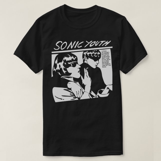 Camiseta Mercadería de Banda Juvenil Sonicc (Diseño del anverso)