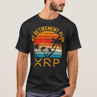 Camiseta Mercadería de cifrado XRP Mi plan de retiro 2