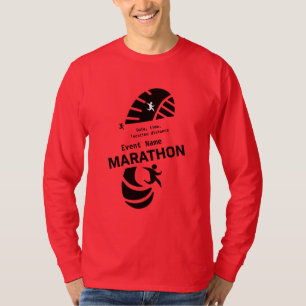 Camiseta Mercadería de eventos promocionales de maratón de 