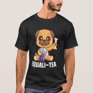 Camiseta Mercadería de té de esloth de Equali-tea Bisexual