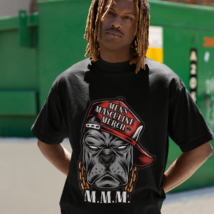 Camiseta Mercadería masculina que representa ropa masculina