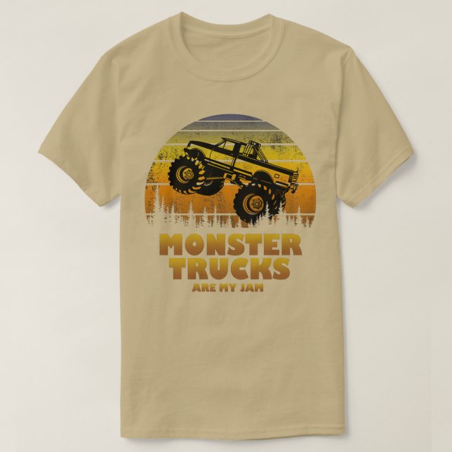 Camiseta Mercadería para aficionados a los camiones Retro M (Diseño del anverso)