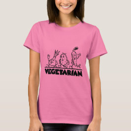 Camiseta Mercadería vegetariana