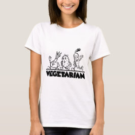 Camiseta Mercadería vegetariana