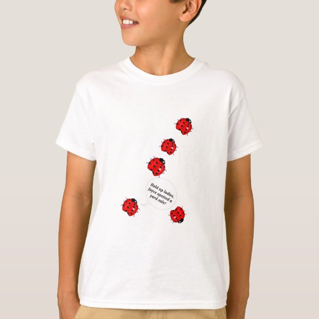 Camiseta Mercadillo casero de la mariquita (Anverso)